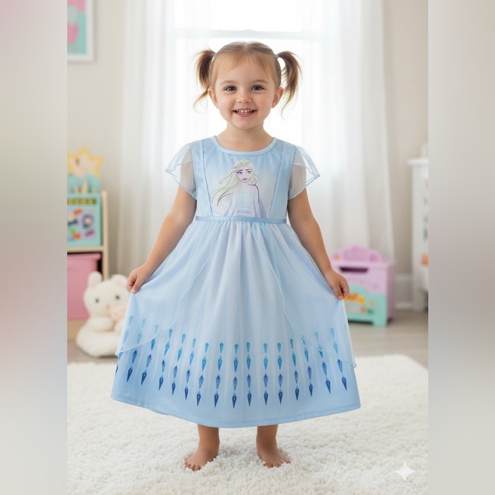 Disney Frozen Light Blue Nightgown